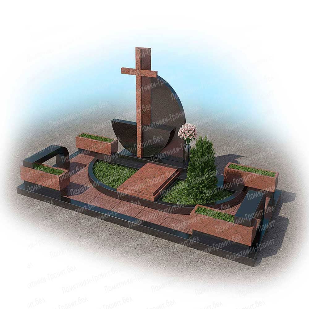 Гранитный памятник в Новогрудок фото