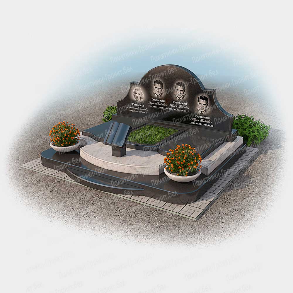 Памятник с крестом в Новогрудок на могилу фото