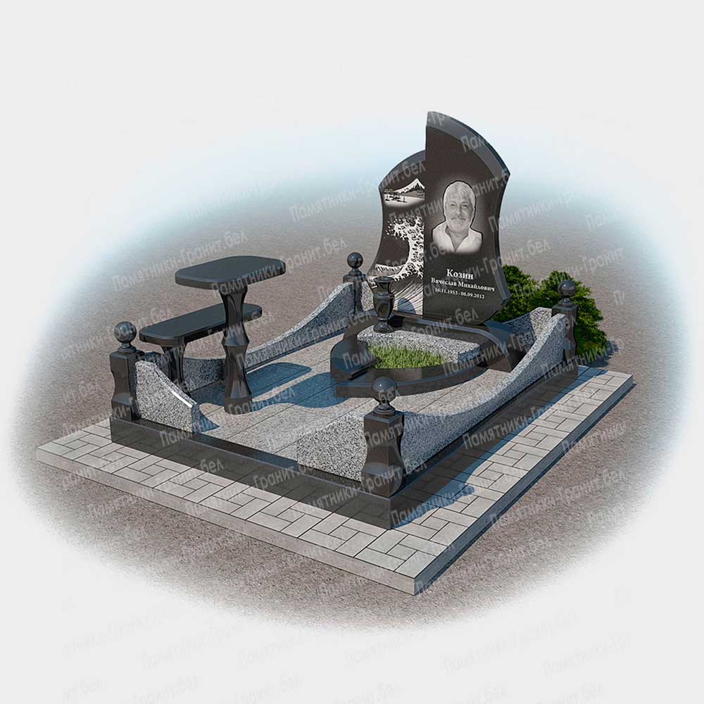 Гранитный памятник в Новогрудок фото