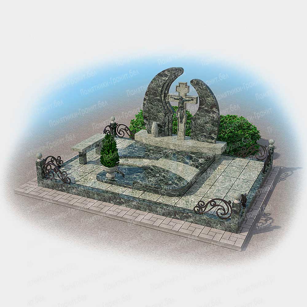 Гранитный памятник в Новогрудок фотография